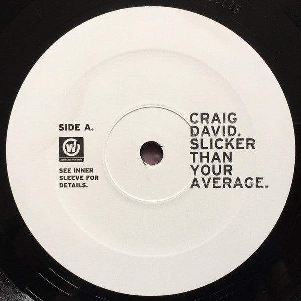 Craig David - Slicker Than Your Average (2xLP, Album)
