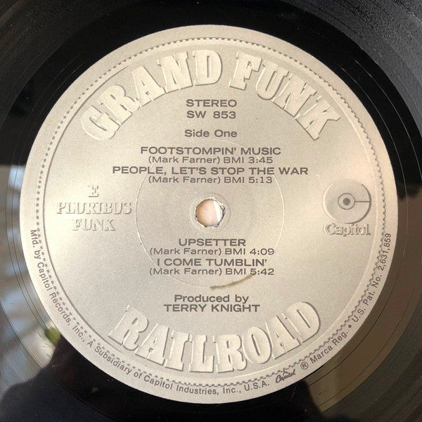 Grand Funk Railroad - E Pluribus Funk (LP, Album, Los)