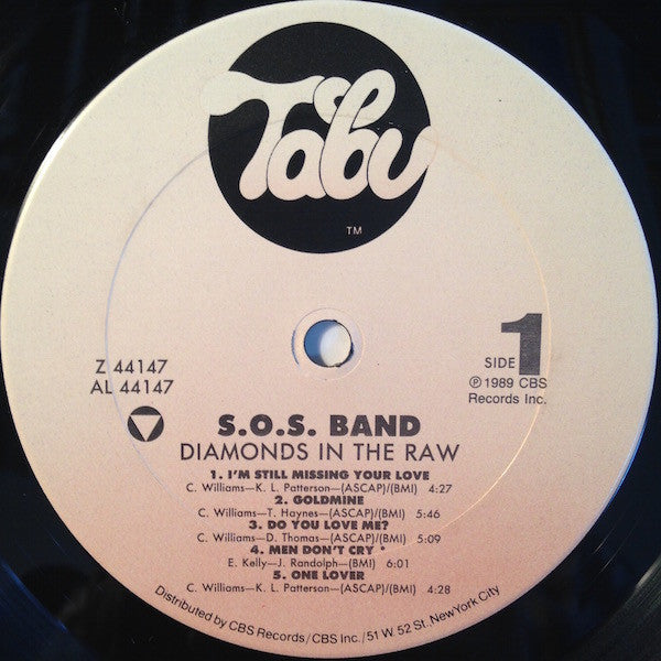 S.O.S. Band* - Diamonds In The Raw (LP, Album, Car)