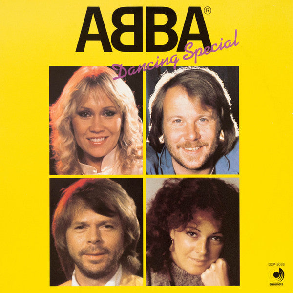 ABBA - Dancing Special (LP, Comp, Yel)