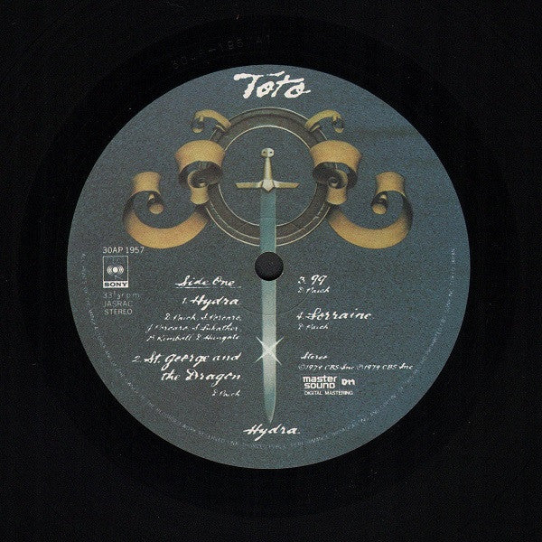 Toto - Hydra (LP, Album, RE, Gat)