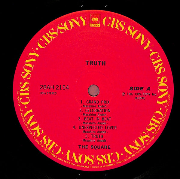 The Square* - Truth (LP, Album)