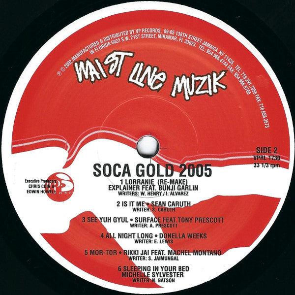 Various - Soca Gold 2005 (LP, Comp)