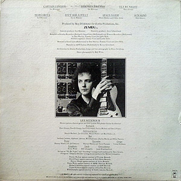 Lee Ritenour - Captain Fingers (LP, Album, RE, Ter)