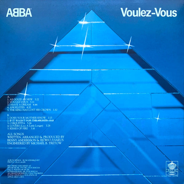 ABBA = アバ* - Voulez-Vous = ヴーレ・ヴー (LP, Album)