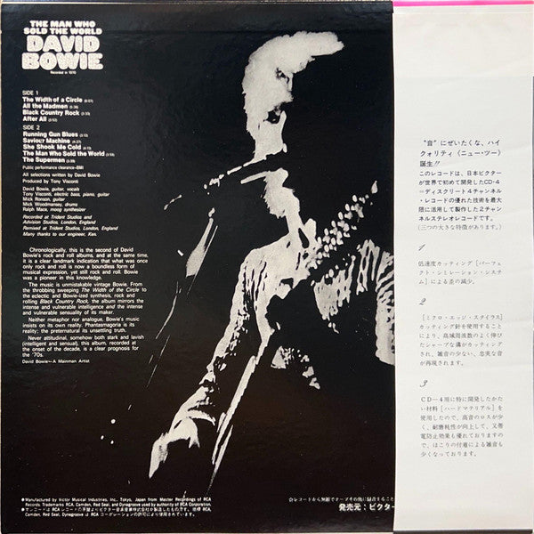 David Bowie - The Man Who Sold The World (LP, Album)