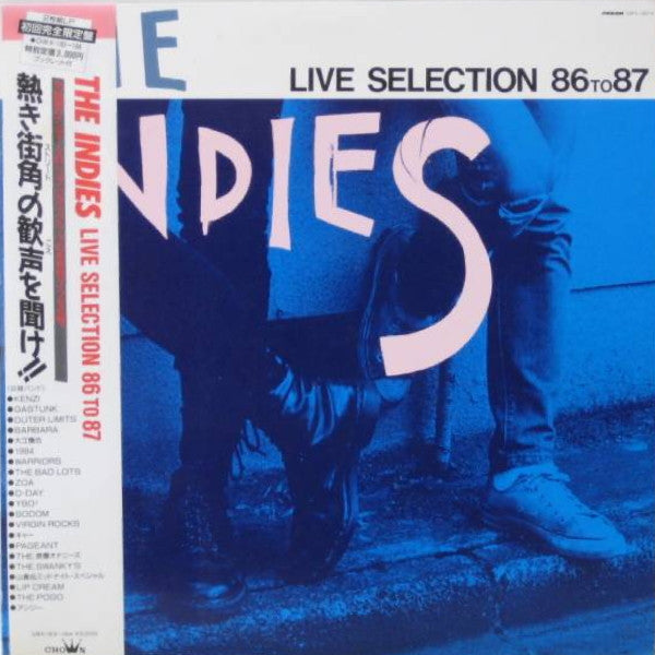 Various - The Indies Live Selection 86 To 87 (2xLP, Comp, Ltd)