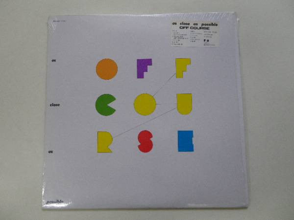 Off Course - As Close As Possible (LP, Album)