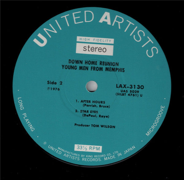 Young Men From Memphis - Down Home Reunion (LP, Album, Ltd, RE)