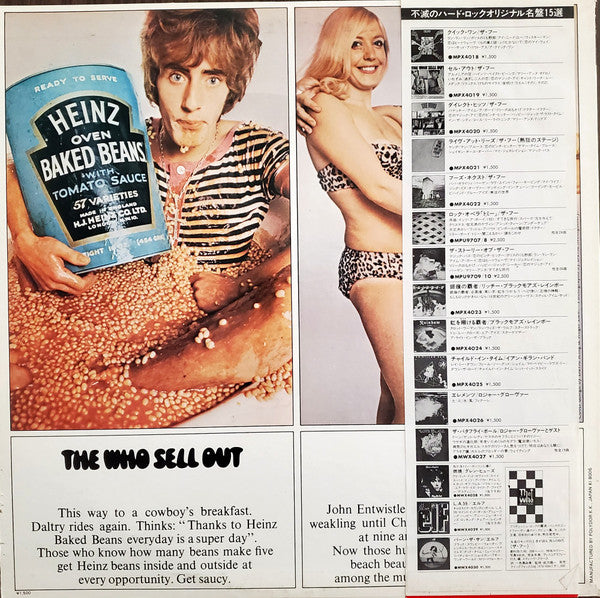 The Who - The Who Sell Out (LP, Album, RE)