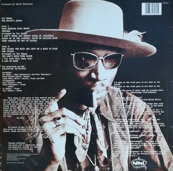 Taj Mahal - The Natch'l Blues (LP, Album, RE)