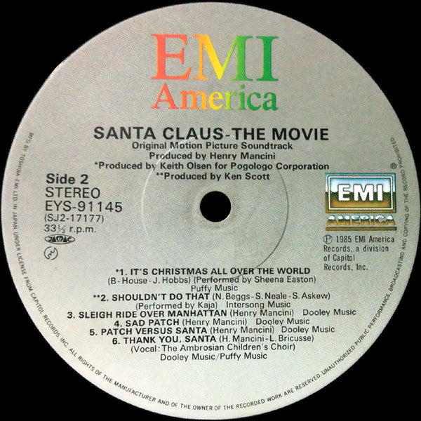 Various - Santa Claus - The Movie (LP, Album)