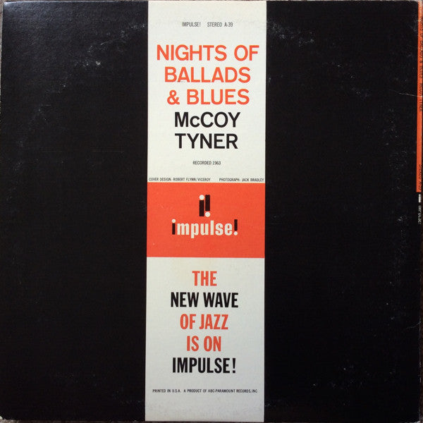 McCoy Tyner - Nights Of Ballads & Blues (LP, Album, RE, Gat)