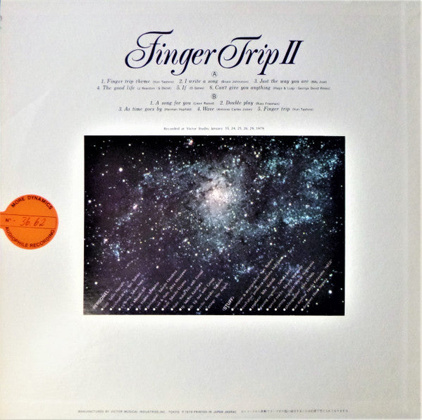 Tadao Hayashi - Finger Trip 2 (LP, Album)