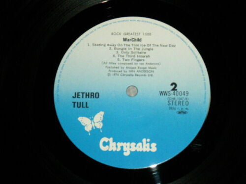 Jethro Tull - War Child (LP, Album, RE)