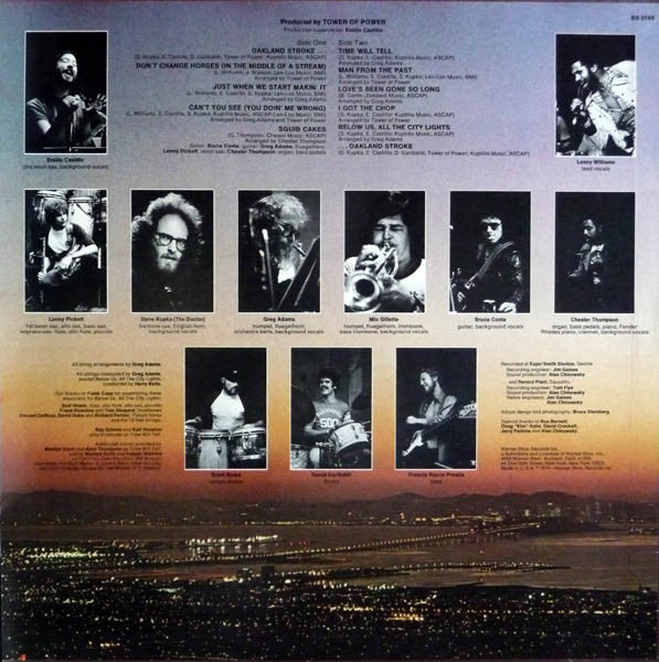 Tower Of Power - Back To Oakland (LP, Album, RE)