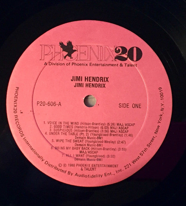 Jimi Hendrix - Hendrix (16 Great Songs) (LP, Comp)