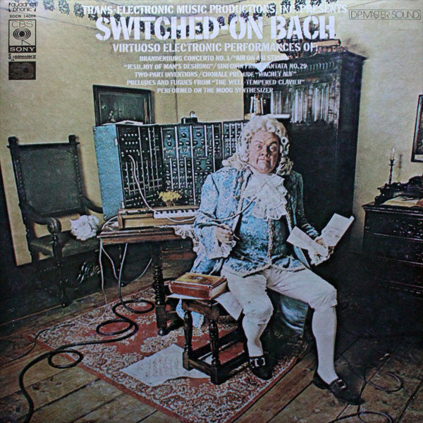 Walter Carlos - Switched-On Bach (LP, Album, Quad, Gat)