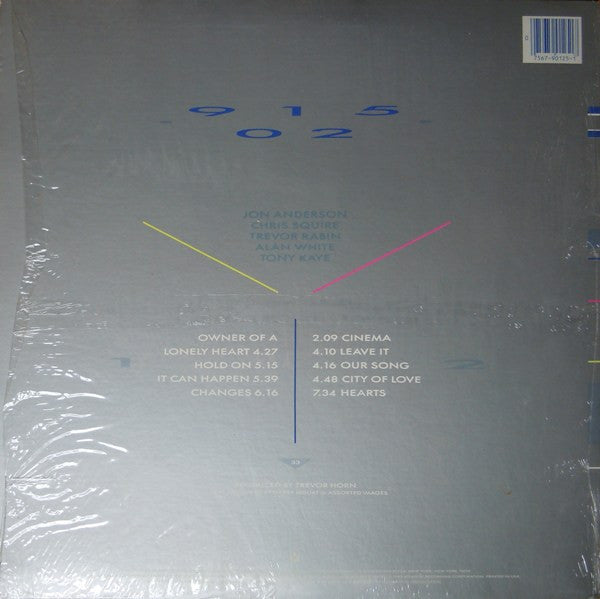 Yes - 90125 (LP, Album, AR )