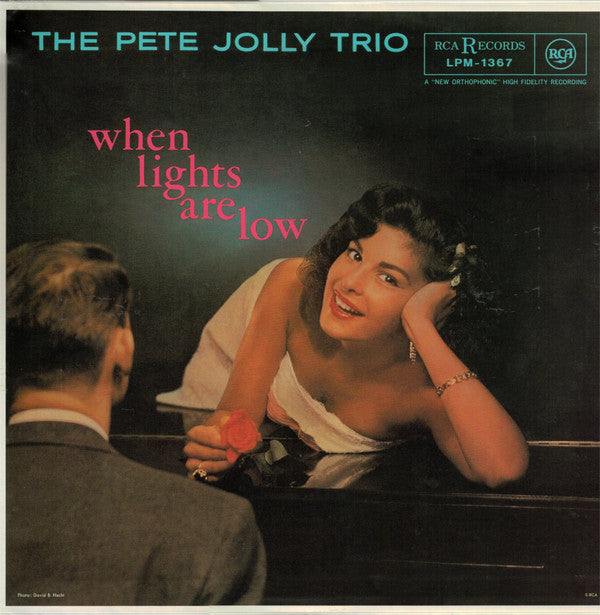 The Pete Jolly Trio - When Lights Are Low (LP, Album, RE)