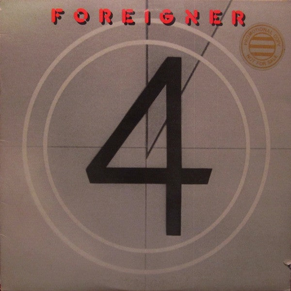 Foreigner - 4 (LP, Album, All)