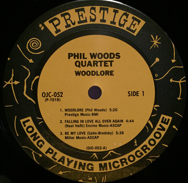 Phil Woods Quartet* - Woodlore (LP, Album, RE)