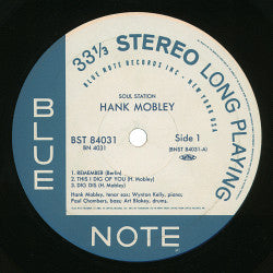 Hank Mobley - Soul Station (LP, Album, Ltd, RE)