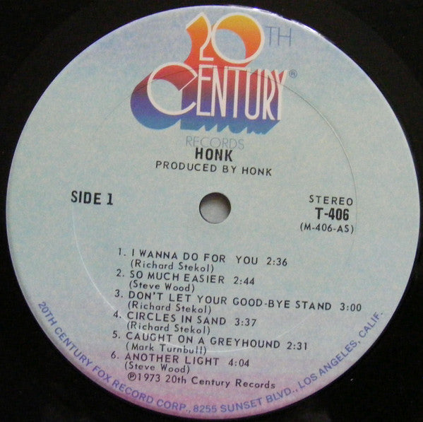 Honk (2) - Honk (LP, Album, San)