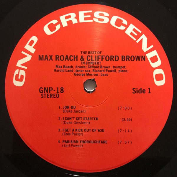 Clifford Brown And Max Roach - The Best Of Max Roach And Clifford B...