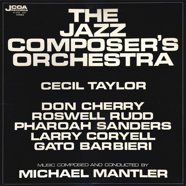 The Jazz Composer's Orchestra - The Jazz Composer's Orchestra(2xLP,...