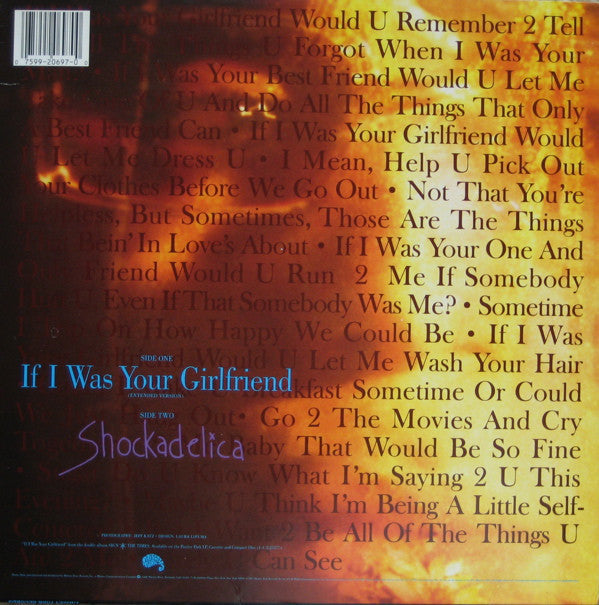 Prince - If I Was Your Girlfriend (12"", Maxi, ARC)