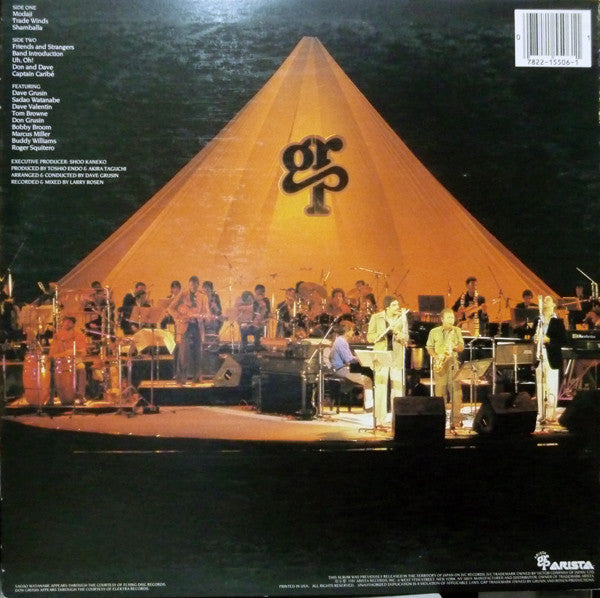 Dave Grusin And GRP All-Stars* - Live In Japan (LP, Album, Ter)