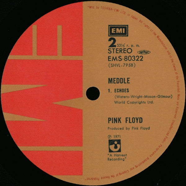 Pink Floyd - Meddle (LP, Album, RE, Gat)