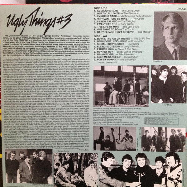 Various - Ugly Things #3 (LP, Comp)