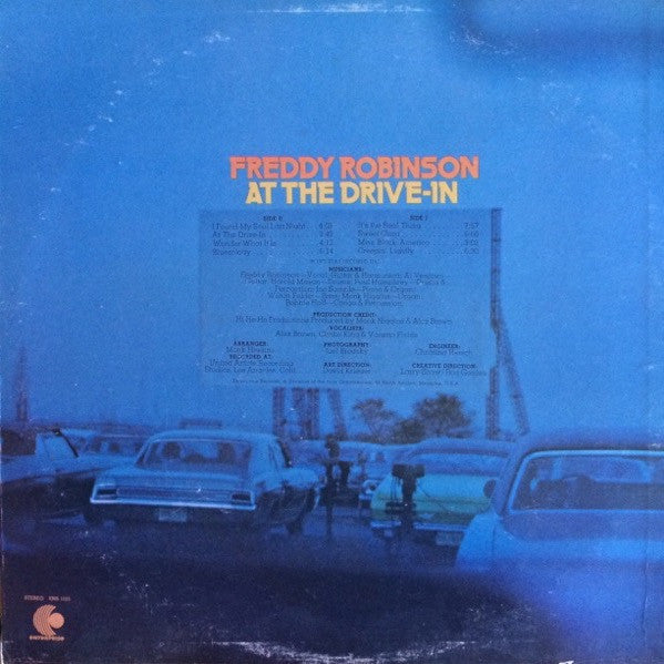 Freddy Robinson* - At The Drive-In (LP, Album, Promo)