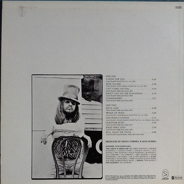 Leon Russell - Leon Russell (LP, Album, RE)