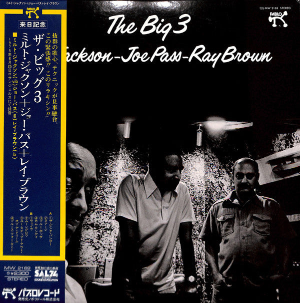 Milt Jackson - Joe Pass - Ray Brown - The Big 3 (LP, Album)