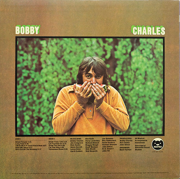 Bobby Charles - Bobby Charles (LP, Album, RE)