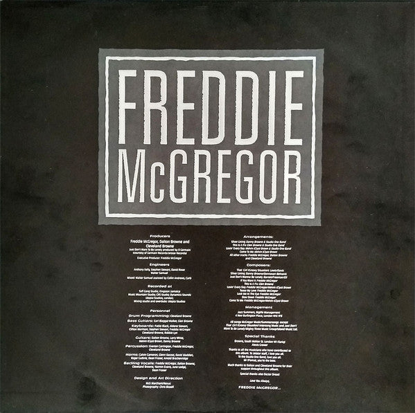 Freddie McGregor - Freddie McGregor (LP, Album)