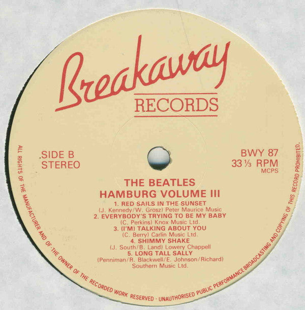 The Beatles - The Hamburg Tapes Volume 3 (LP)