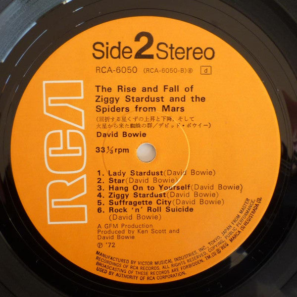 David Bowie - The Rise And Fall Of Ziggy Stardust And The Spiders F...