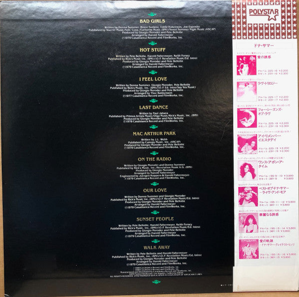 Donna Summer - Walk Away Collector's Edition (The Best Of 1977-1980...
