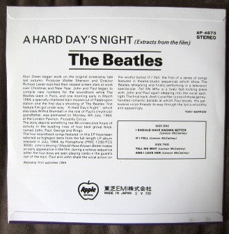 The Beatles - Extracts From The Film A Hard Day's Night (7"", EP, RE)