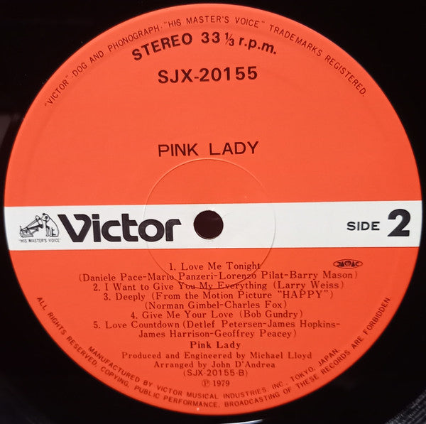 Pink Lady - Pink Lady (LP, Album)