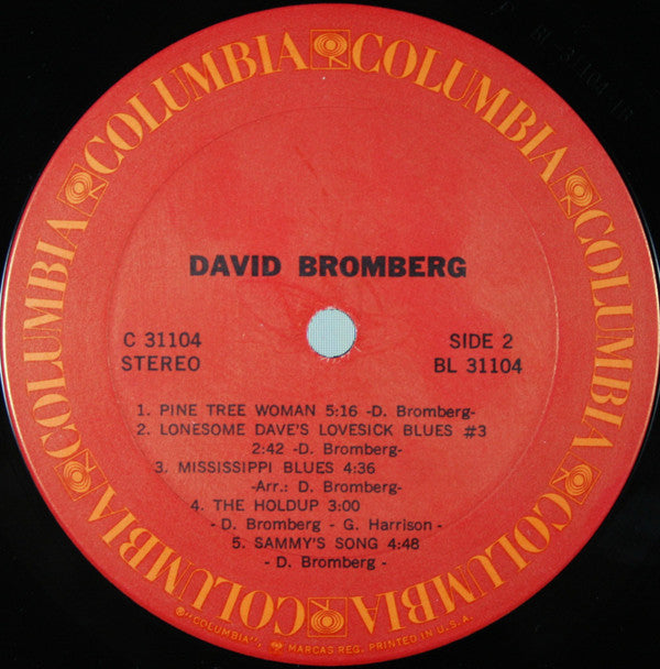 David Bromberg - David Bromberg (LP, Album, Ter)