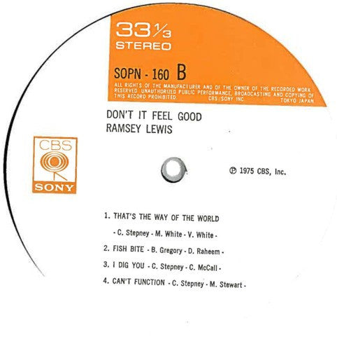 Ramsey Lewis - Don't It Feel Good (LP, Album)