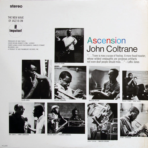 John Coltrane - Ascension (Edition II) (LP, Album, RE, Gat)