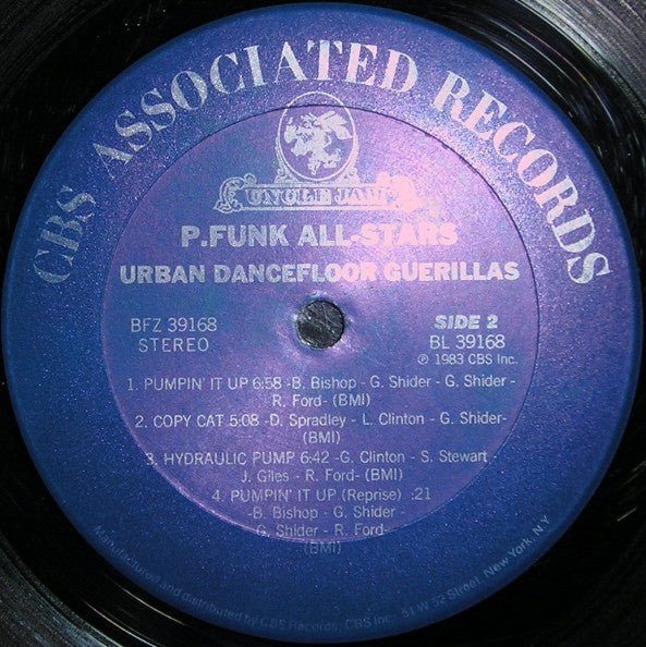 P-Funk All Stars - Urban Dancefloor Guerillas (LP, Album, Pit)