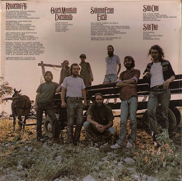 The Ozark Mountain Daredevils - Men From Earth (LP, Album, Ter)