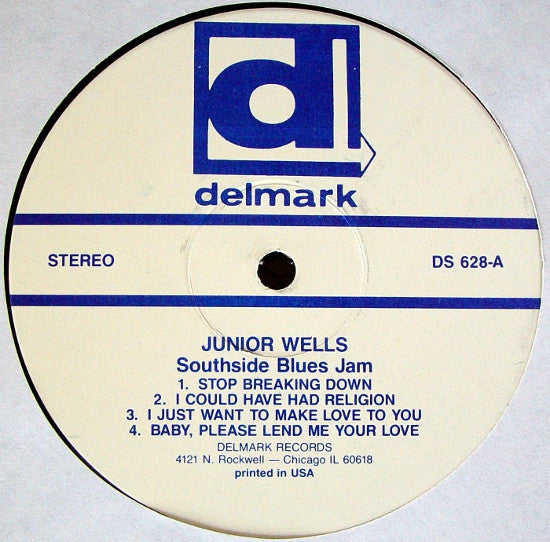 Junior Wells - Southside Blues Jam (LP, Album, RE, RP)